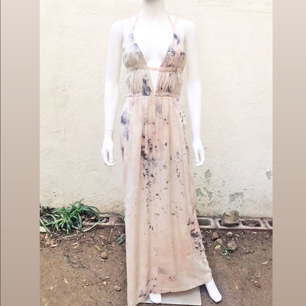 NWT Intropia Rosa Tye Dye Maxi Dress - Picture 13 of 16